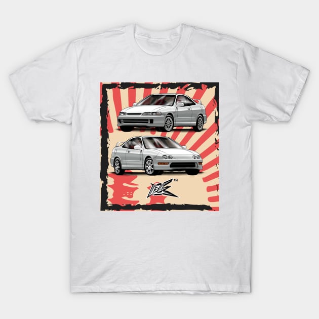 acura integra dc2 dc4 T-Shirt by naquash